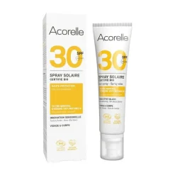 Acorelle Aurinkosuojasuihke Kasvoille ja Vartalolle SPF30