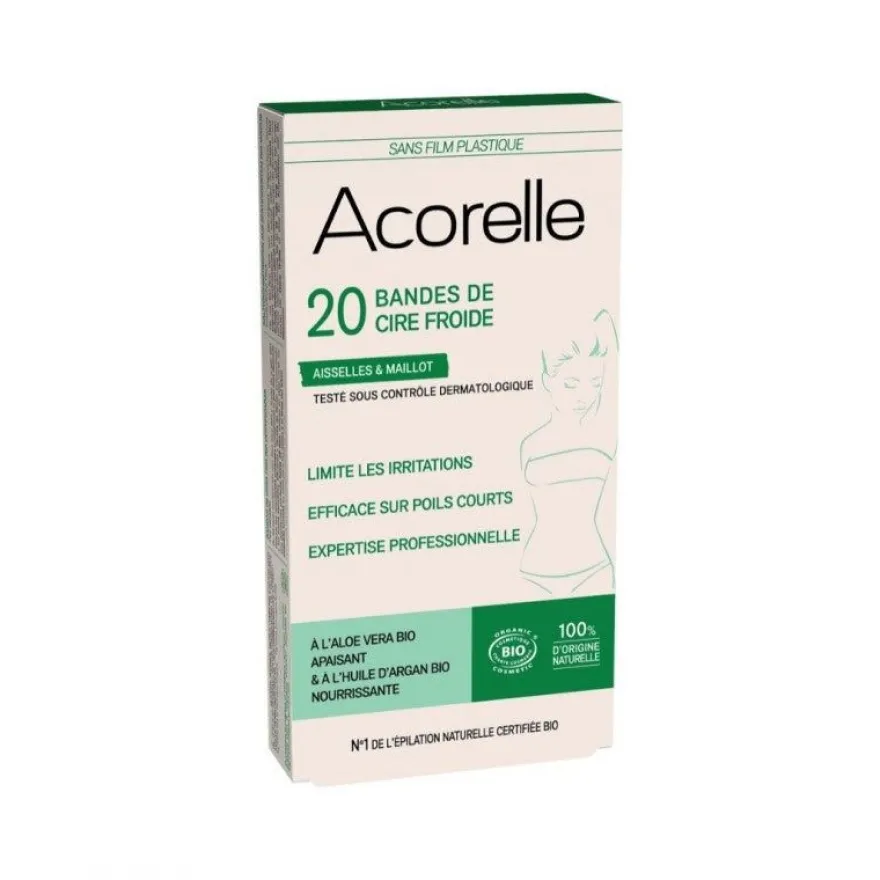Acorelle Karvanpoistoliuskat Kainaloille ja Bikinialueelle
