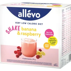 Allevo VLCD Shake Banaani & Vadelma