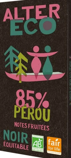 Alter Eco Luomu Tummasuklaa 85 %
