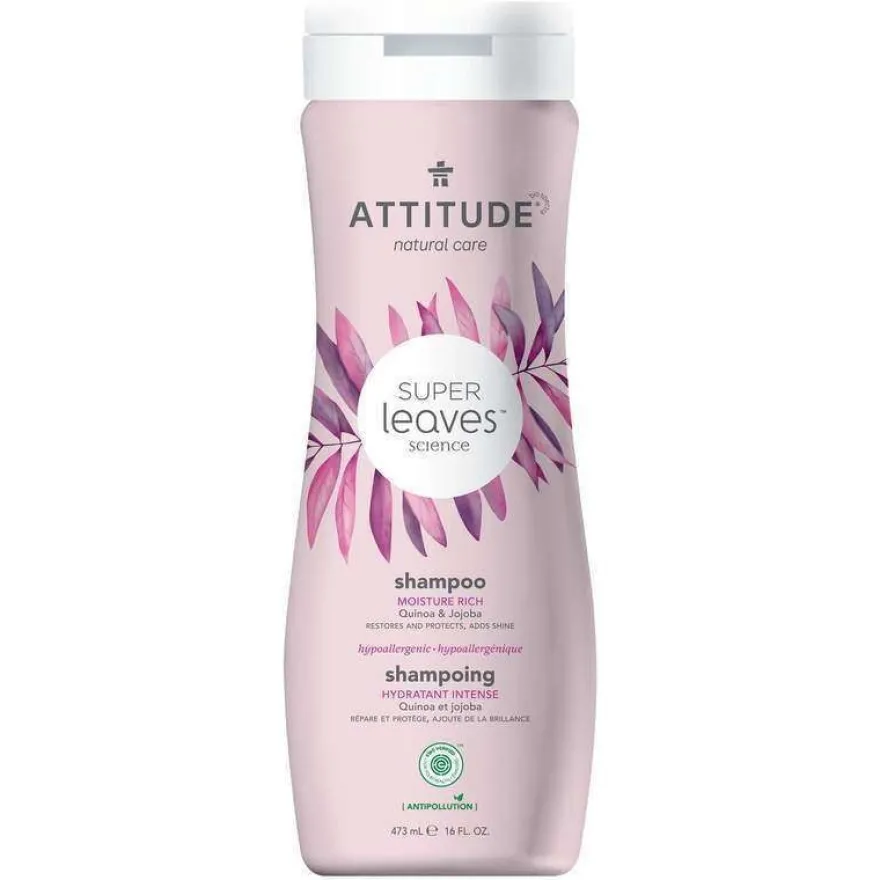 Attitude Super Leaves Kosteuttava Shampoo