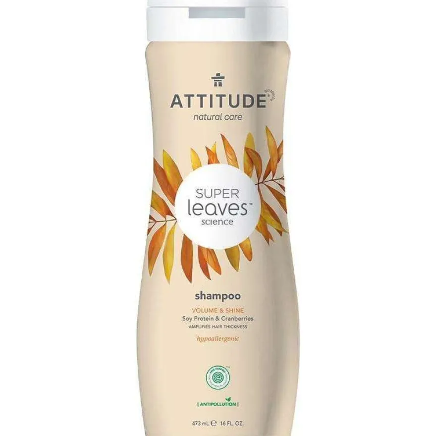 Attitude Super Leaves Tuuheuttava Shampoo