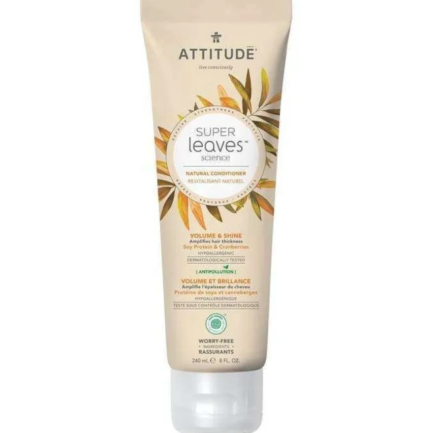 Attitude Super Leaves Tuuheuttava Hoitoaine