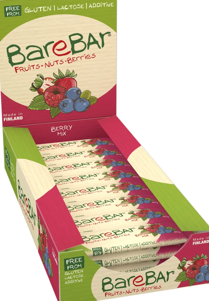 BareBar Berry Mix 24-pack
