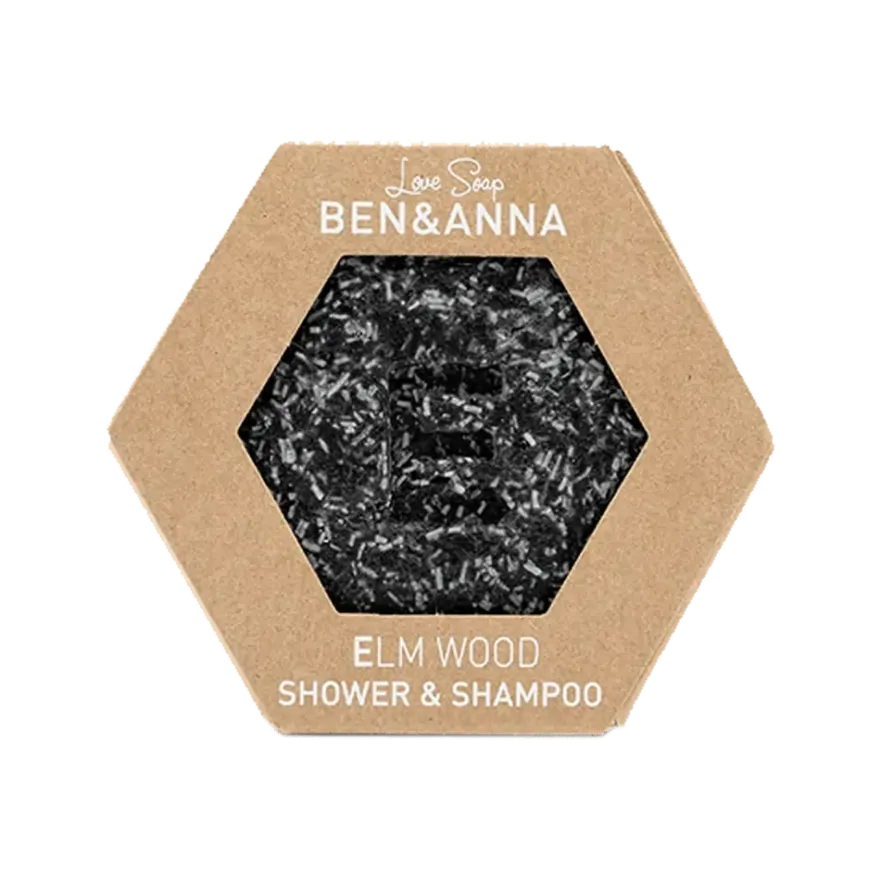 Ben & Anna Shower & Shampoo Palasaippua Elm Wood