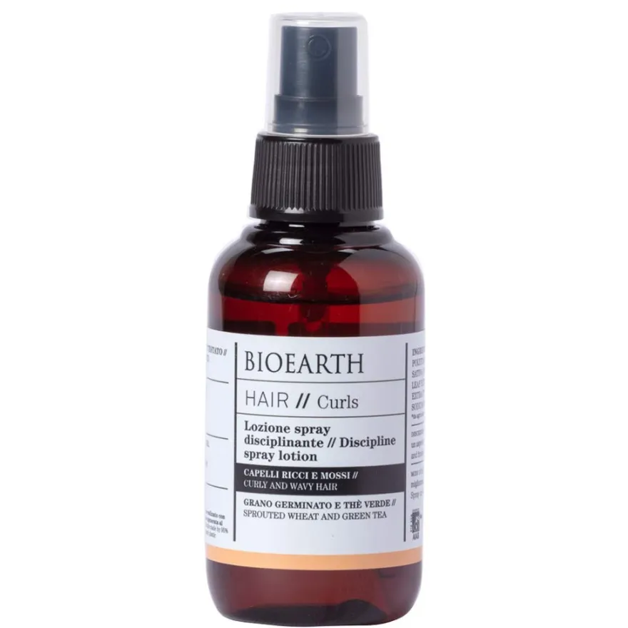 Bioearth HAIR 2.0 Discipline Spray Lotion Kiharille hiuksille