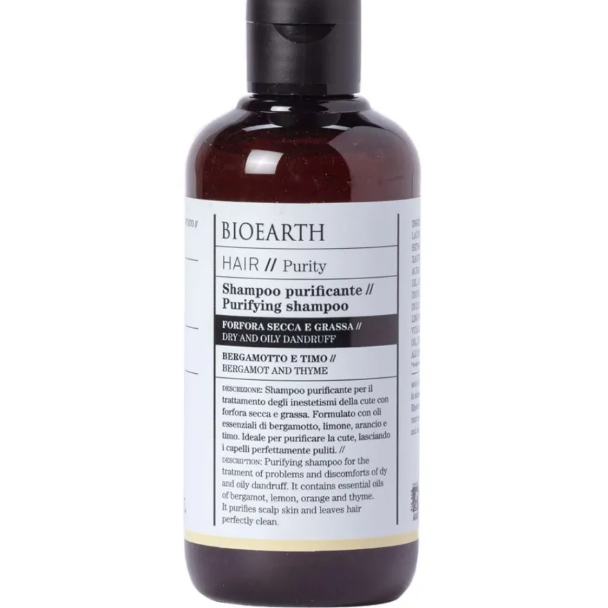 Bioearth HAIR 2.0 Puhdistava hilseshampoo