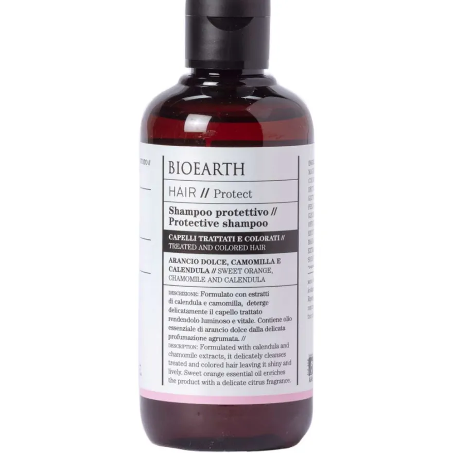 Bioearth HAIR 2.0 Shampoo käsitellyille ja värjätyille hiuksille