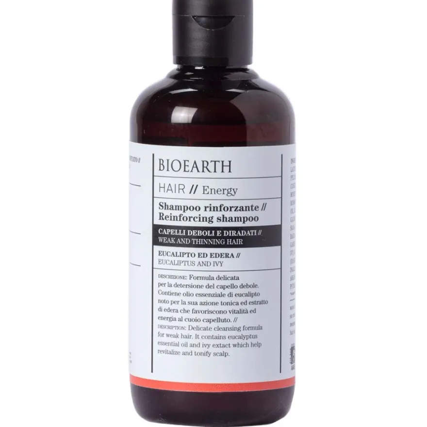 Bioearth HAIR 2.0 Shampoo ohuille ja oheneville hiuksille