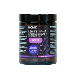 Biomed Lions Mane Neuroliposomi (Parasta ennen 18.10.2026)