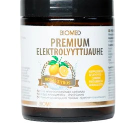 Biomed Premium Elektrolyyttijauhe Royal Sitrus