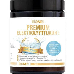 Biomed Premium Elektrolyyttijauhe Natural