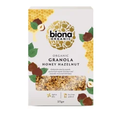 Biona Luomu Hunaja & Hasselpähkinä Granola