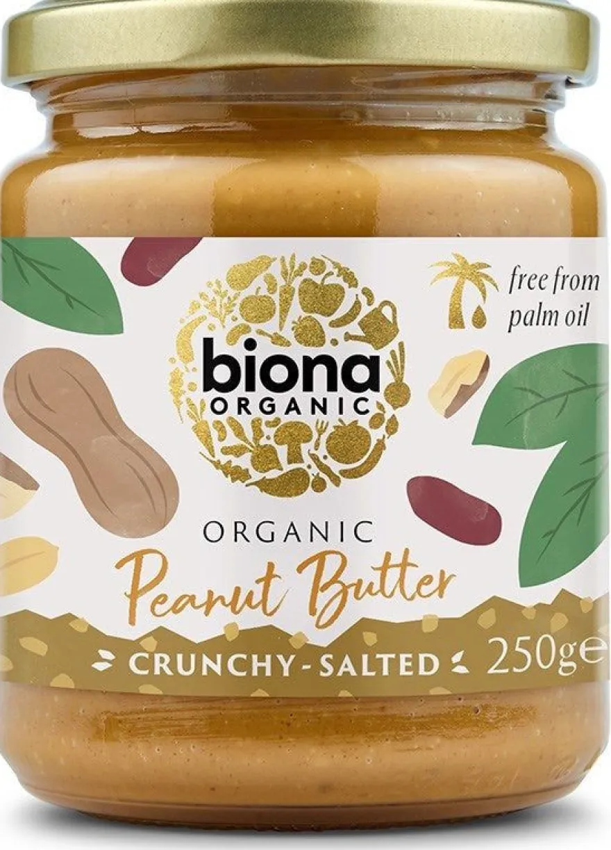 Biona Luomu Maapähkinävoi Crunchy