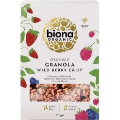 Biona Luomu Villimarja Granola (Parasta ennen 27.11.2026)