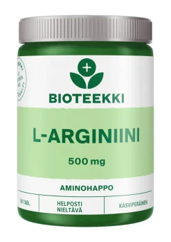 Bioteekki L-Arginiini 500 mg