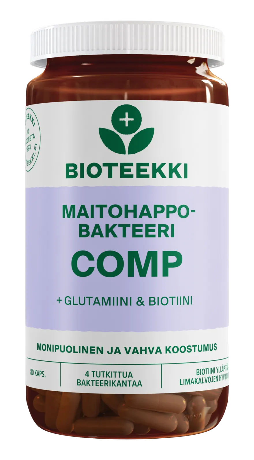 Bioteekki Maitohappobakteeri Comp
