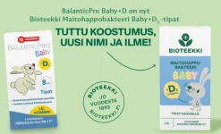 Bioteekki Maitohappobakteeri Baby + D3 Tipat