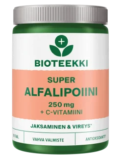 Bioteekki Super Alfalipoiini 250 mg