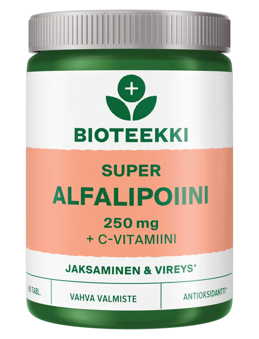 Bioteekki Super Alfalipoiini 250 mg