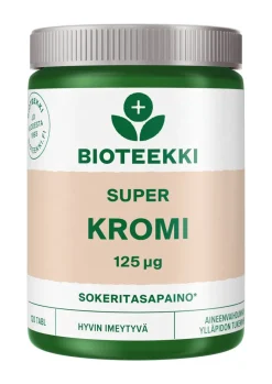 Bioteekki Super Kromi 125 mikrog