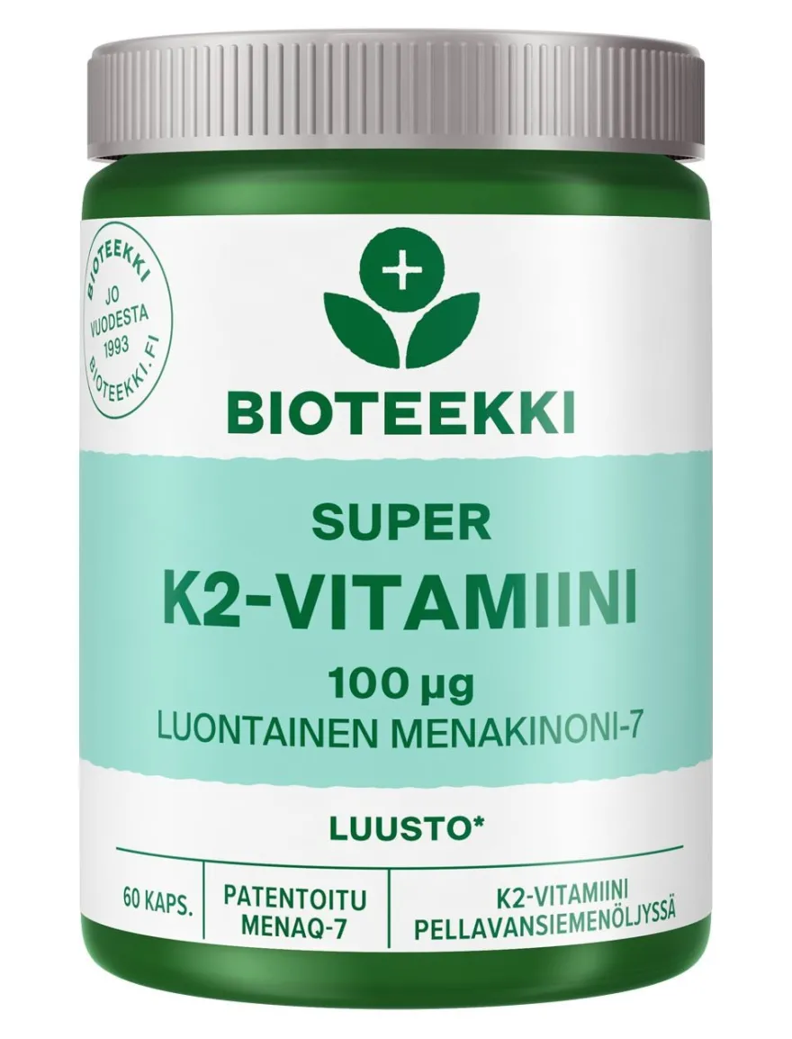 Bioteekki Super K2-vitamiini