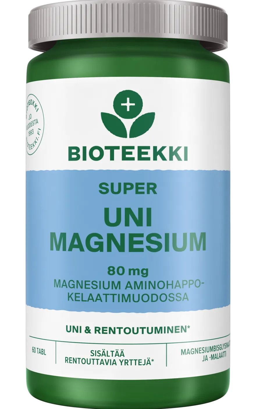 Bioteekki Super Uni Magnesium