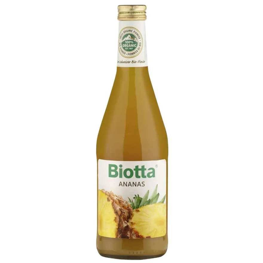 Biotta Luomu Ananastäysmehu 3-pack