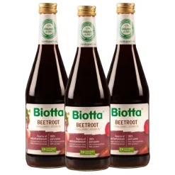 Biotta Luomu Punajuuritäysmehu 3-pack