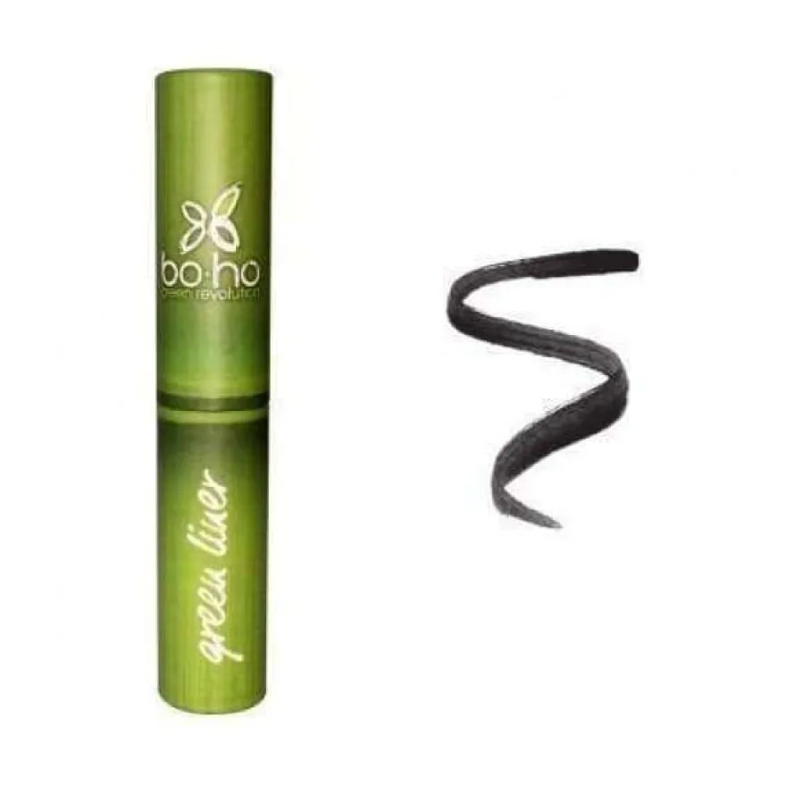 Boho Nestemäinen Eye Liner Musta