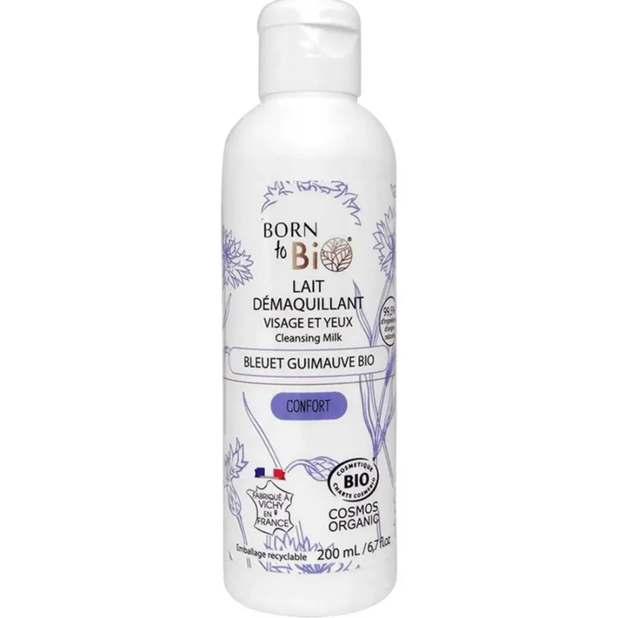 Born to Bio Blueberry Floral Water Cleansing Milk