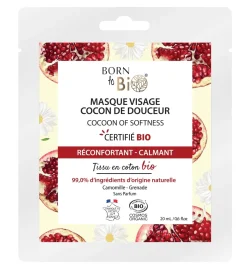 Born to Bio Pomegranate Cocoon Of Softness Face Sheet Mask