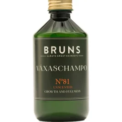 BRUNS Products Nº81 VÄXASCHAMPO Hiusten kasvua edistävä shampoo