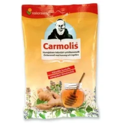 Carmolis Yrttikaramelli Hunajainen Inkivääri