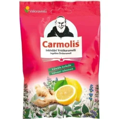 Carmolis Yrttikaramelli Inkivääri