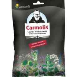 Carmolis Yrttikaramelli Lakritsi