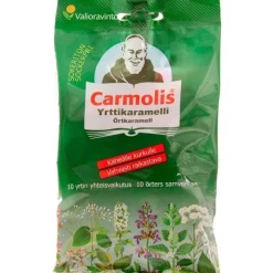 Carmolis Yrttikaramelli Sokeriton