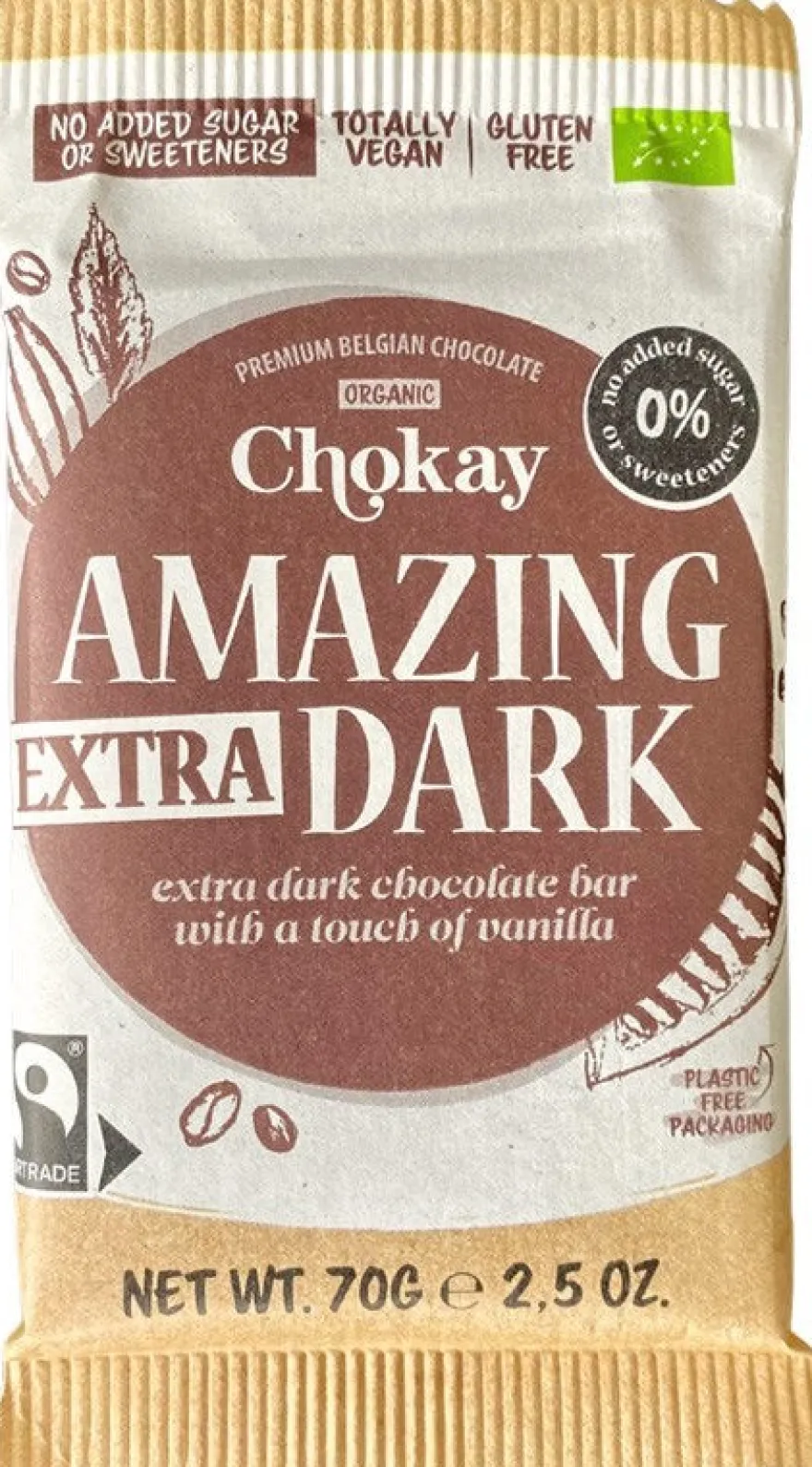Chokay Luomu Tumma Suklaa 65 %