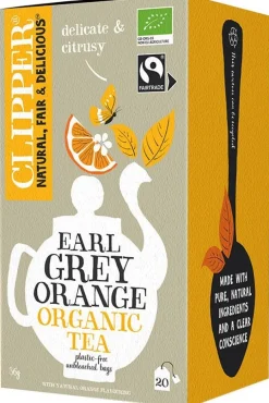 Clipper Earl Grey & Appelsiini Luomutee