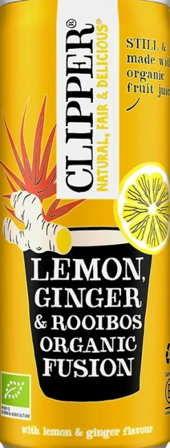 Clipper Luomu Sitruuna, Inkivääri & Rooibos juoma