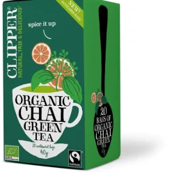 Clipper Luomu Vihreä Chai tee