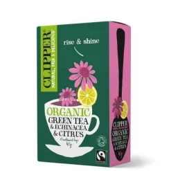 Clipper Luomu Vihreä Echinacea & Sitrus tee