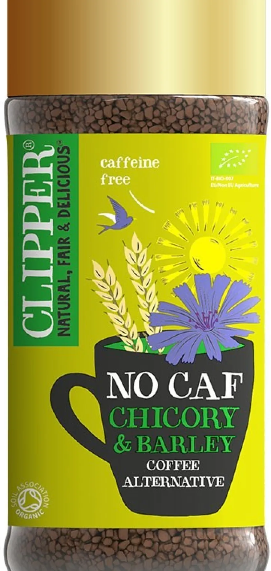 Clipper No Caf Luomu Kahvinkorvike