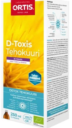 D-Toxis Detox Tehokuuri Vadelma
