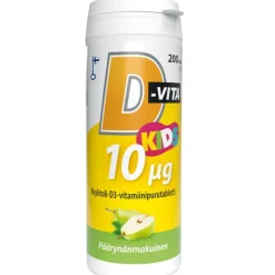D-Vita 10 µg Kids Päärynä