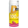 D-Vita 100 µg Mansikka-Vadelma