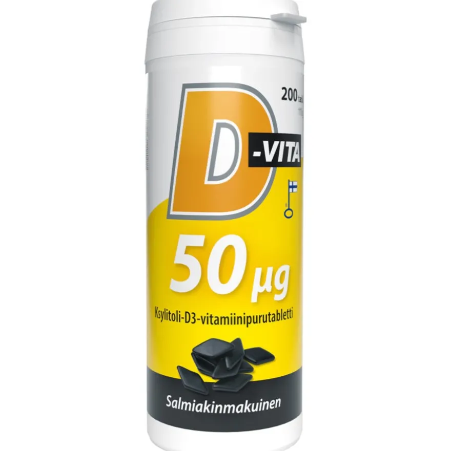 D-Vita 50 µg Salmiakki