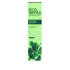 Ecodenta Brilliant Whitening Valkaiseva Fluorihammastahna