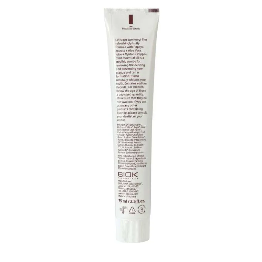 Ecodenta Whitening Valkaiseva Hammastahna
