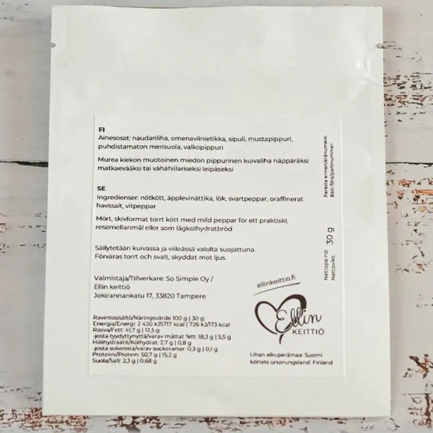 Ellin Lihakiekko Pippurinen